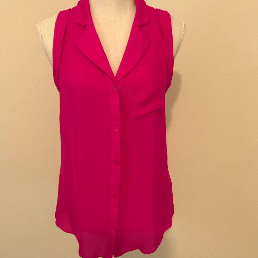 Silk button up